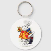 Porte-clé Lapin - Blanc