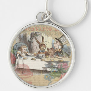 Porte-clés Alice au Pays des Merveilles Thé à gogo