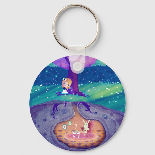 Porte-clés Alice au Wonderland keychan (Recto)