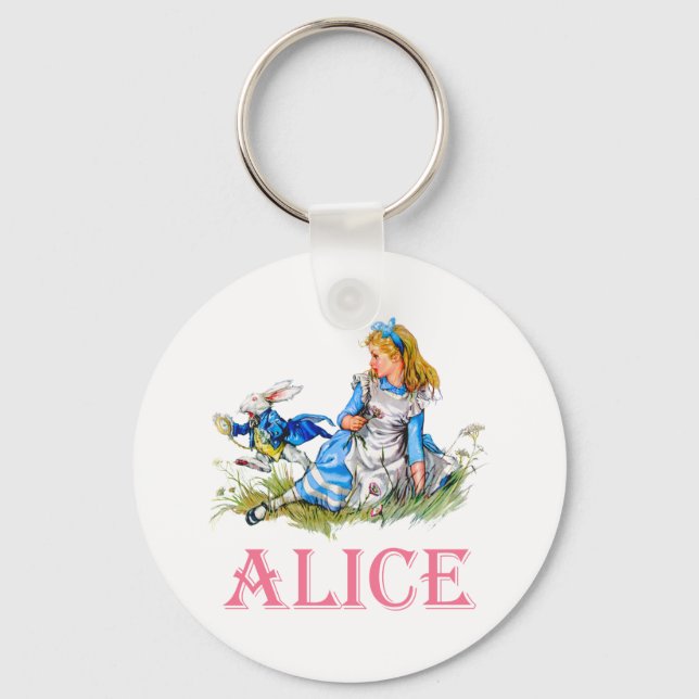 PORTE-CLÉS ALICE IN WONDERLAND (Recto)