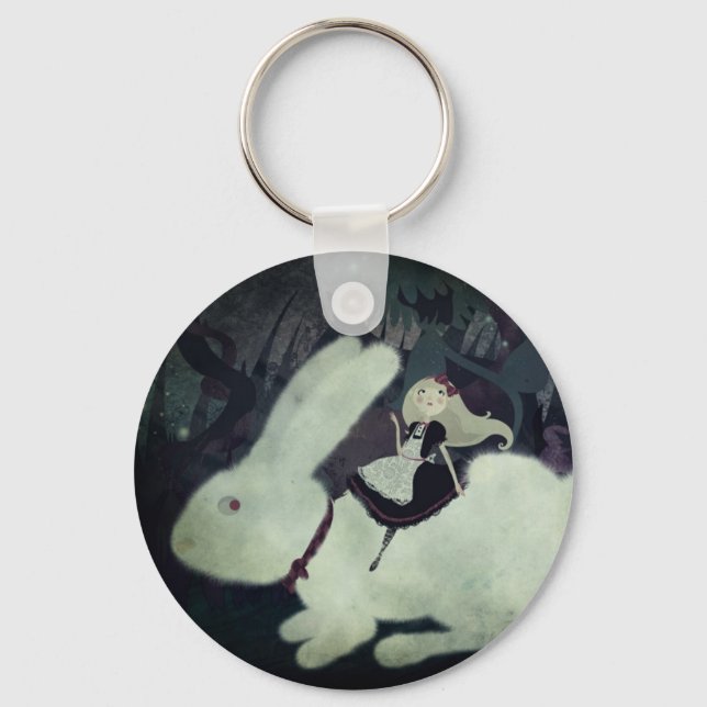 Porte-clés Alice Keychan (Recto)