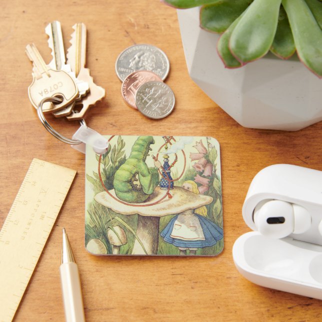 Porte-clés Alice rencontre la Caterpillar (Bureau)