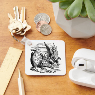 Porte-clés Alice vintage au pays des merveilles, Griffin, Tor