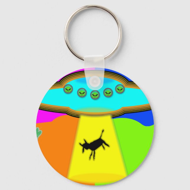 Porte-clés Alien Abduction (Recto)