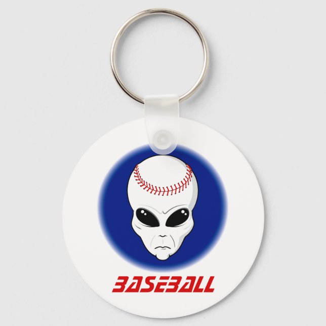 Porte-clés Alien de baseball (Recto)