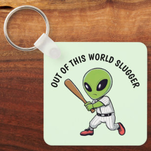 Porte-clés Alien de baseball