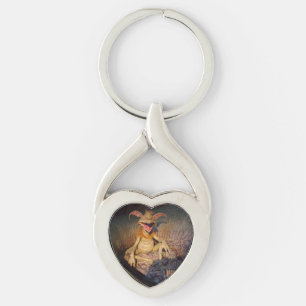 Porte-clés Alien Heart Keychain