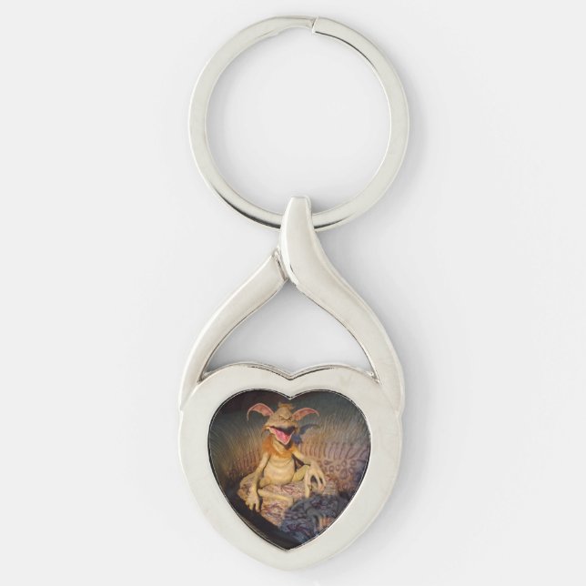 Porte-clés Alien Heart Keychain (Devant)