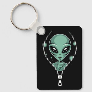 Porte-clés Alien Peeping