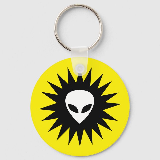 Porte-clés Alien Sun (Recto)