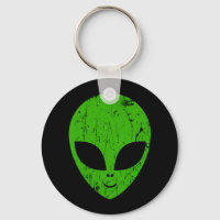 alien vert tête pour science-fiction extraterrestr