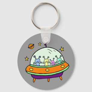 Porte-clés Aliens amicaux