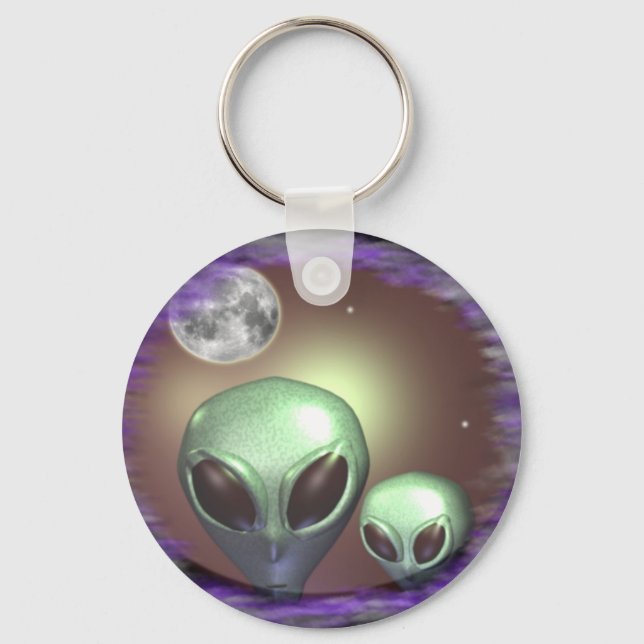 Porte-clés Aliens gris (Recto)