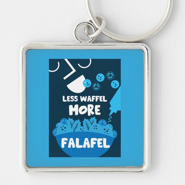 Porte-clés Alimentation de la rue Falafel (Devant)