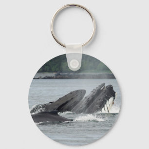 Porte-clés Alimentation des baleines à bosse