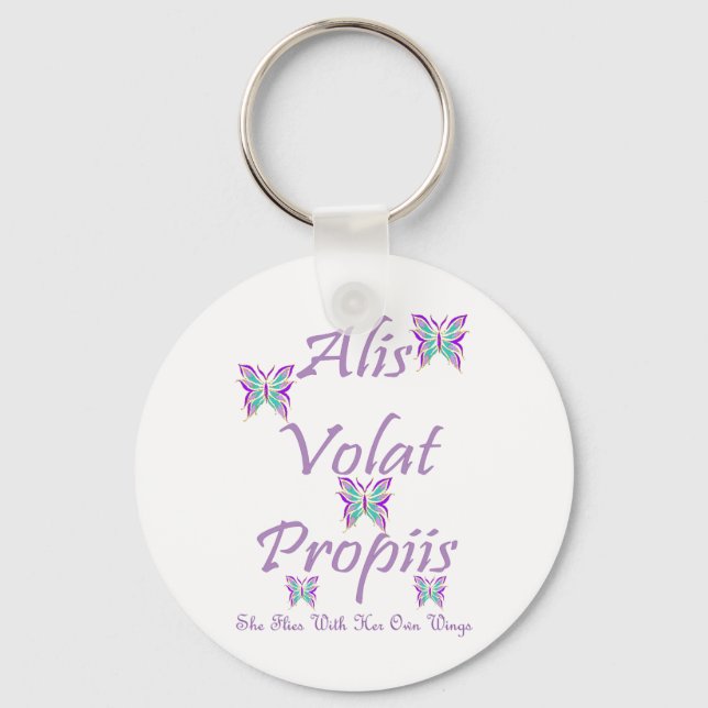 Porte-clés Alis Volat Propiis (Recto)