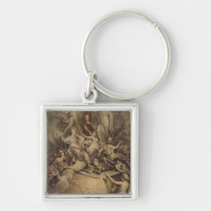 Porte-clés Allégorie de duc de Philippe II d'Orléans, 1718