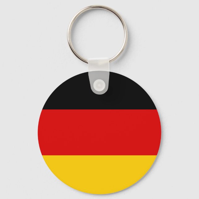 Porte-clés Allemagne - drapeau national allemand (Recto)
