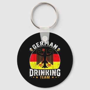 Porte-clés Allemagne Équipe Boire Festival de la bière Hommes