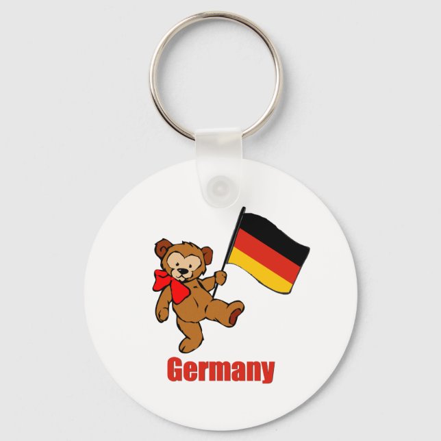 Porte-clés Allemagne Teddy Bear (Recto)