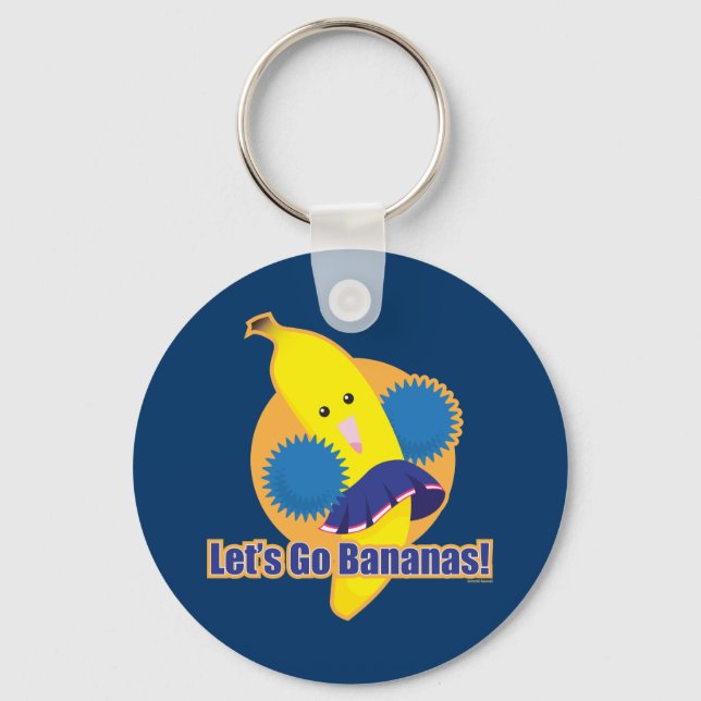 Porte-clés Allez, les bananes ! (Recto)
