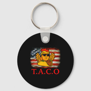 Porte-clés Allez Taco Shirt T.a.c.o Drôle Chicken T tendance