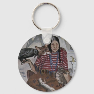 Porte-clés "Alliés de la nature sauvage"