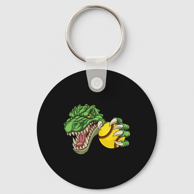 Porte-clés Alligator Crocodile Dinosaur Softll Character  (Recto)