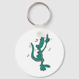 Porte-clés Alligator de danse