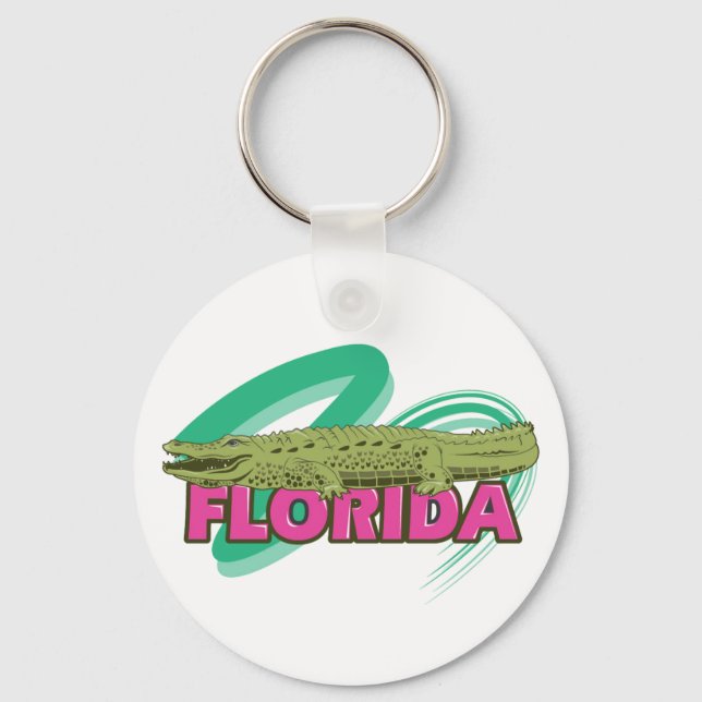 Porte-clés Alligator de Floride (Recto)