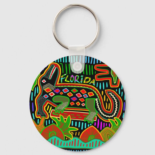 Porte-clés Alligator de Floride - Critters d'ouragan (Recto)