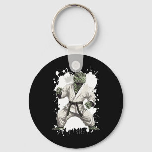 Porte-clés Alligator Karate Animal Fighter Judo