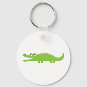 Porte-clés Alligator vert