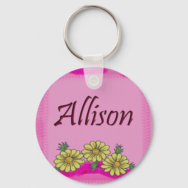Porte-clés Allison Daisy Keychain (Recto)