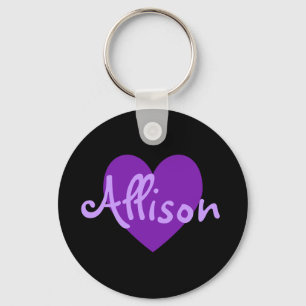 Porte-clés Allison en violet