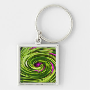 Porte-clés Allium Abstrait