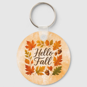 Porte-clés Allo Feuilles et glaces automnales