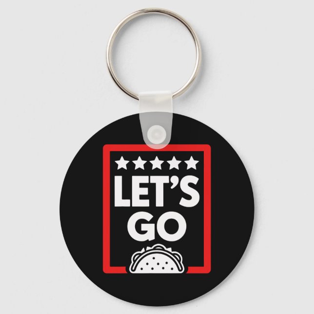 Porte-clés Allons chez Taco Shirts (Recto)