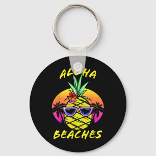 Porte-clés Aloha Beaches Chemise Femmes Hommes Enfants Ananas