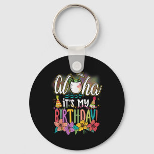 Porte-clés Aloha C'Est Mon Anniversaire Hawaiian Aloha Plages