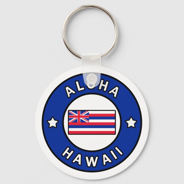 Porte-clés Aloha Hawaii (Recto)