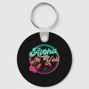 Porte-clés Aloha Hawaii Palmier Tropical Île Hawaïenne Be