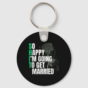 Porte-clés Alors Heureux Que Je Vais Devenir Mariée Mariée Po