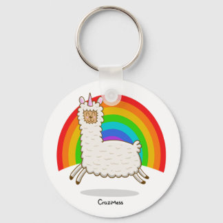 Porte-clés Alpacorn Rainbow