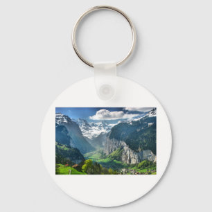 Porte-clés Alpes impressionnants de la Suisse