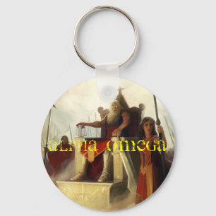 PORTE-CLÉS ALPHA OMEGA