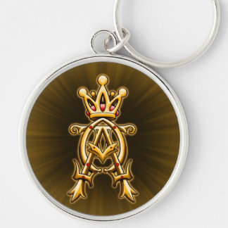 Porte-clés Alpha Omega Roi des Rois Design