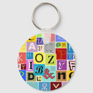 Porte-clés Alphabet