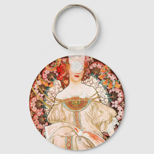 Porte-clés Alphonse Mucha F. Porte - clé champenois