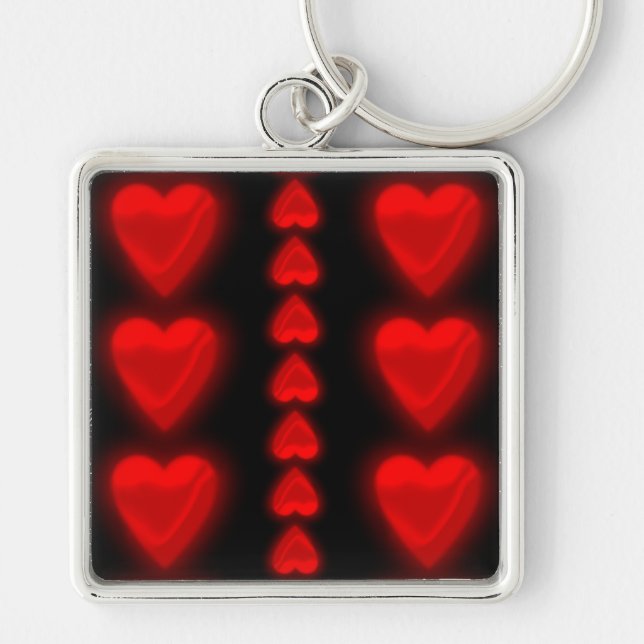 Porte-clés Alternance des Porte - clés de Red Hearts (Devant)